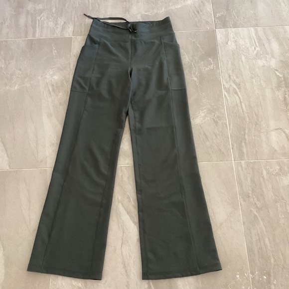 BE COOL Dark Green Flare Pants - Picture 7 of 10
